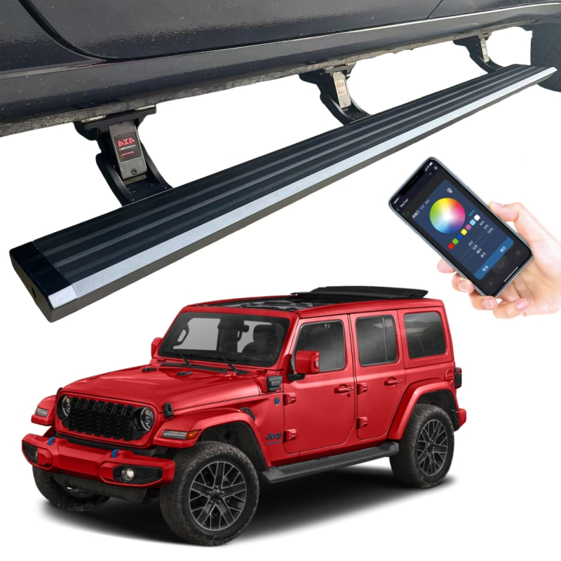 Wholesale Jeep Wrangler Jk Jl 4X4 Automatic Retractable Power Foot Running Boards Electric Side Steps