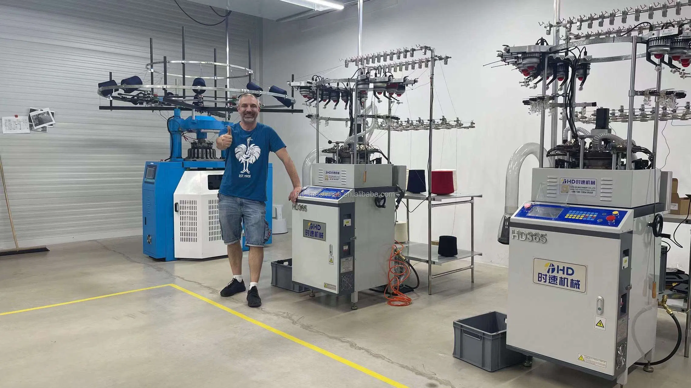 2025 Automatic Jacquard Knitted Winter Sports Cap Making Machine