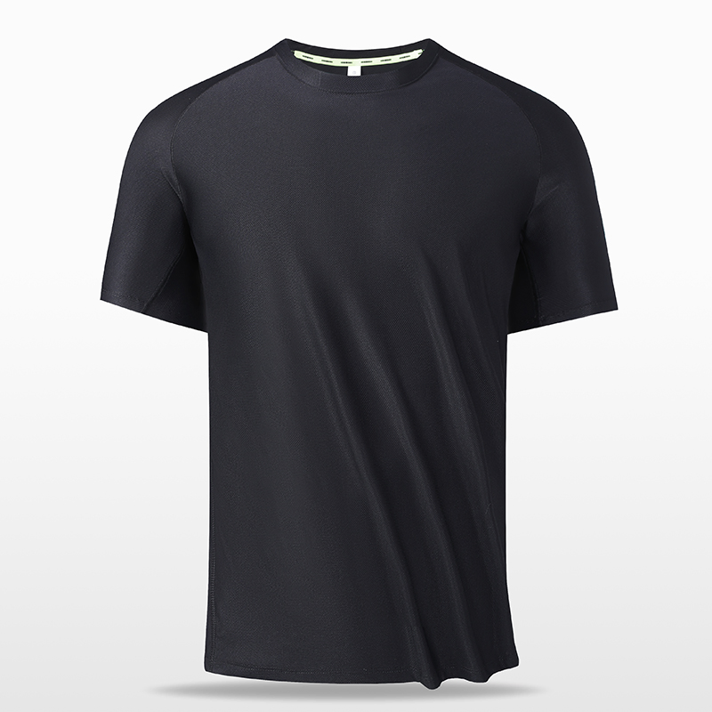 Odor-Resistant C Man Dry Fit Cool Feeling Running T-Shirt for Rope Skipping