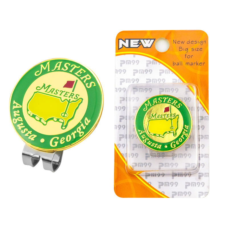 Factory Wholesale Golf Bit Marker Cap Clip Sports Accessories
