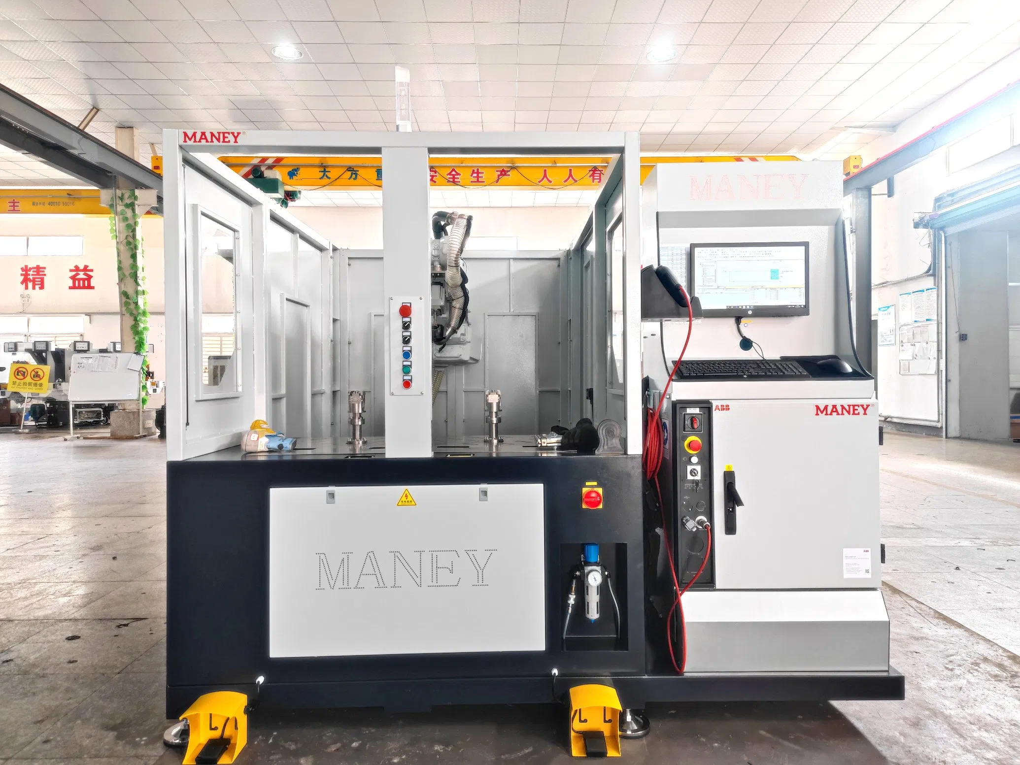 Factory Direct Full Auotamatic Industrial Seperately Roughing Robot for Safety Shoes Sport Shoes Leather Shoes Making