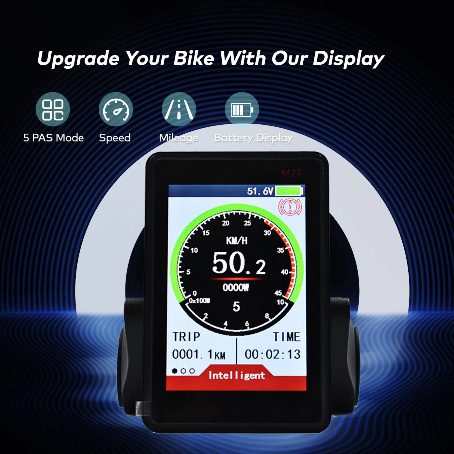 Odometer Applicable to Uart2 Embedded Electric Bike Cycling Computer Bicycle Speedometer Odometer E Bike Accessories