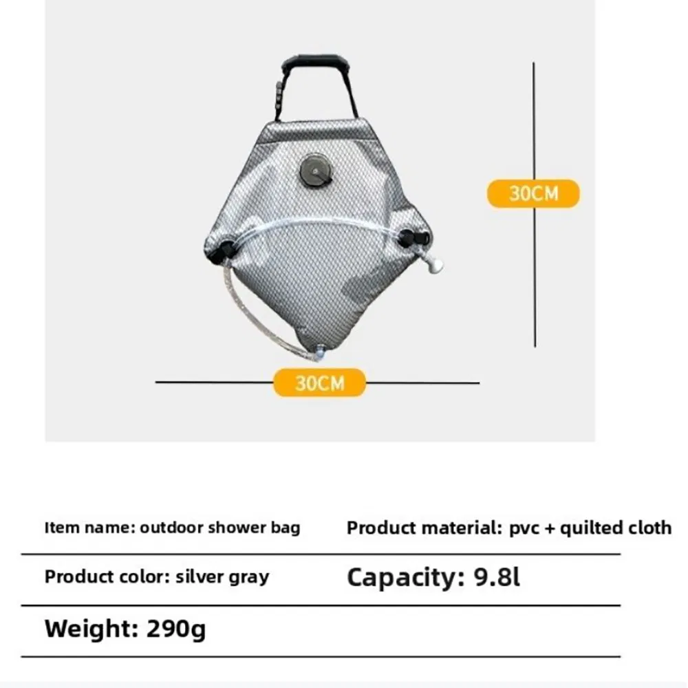 Portable Camp Shower Outdoor Camping Hiking Travel Adventure Gear Wyz30174