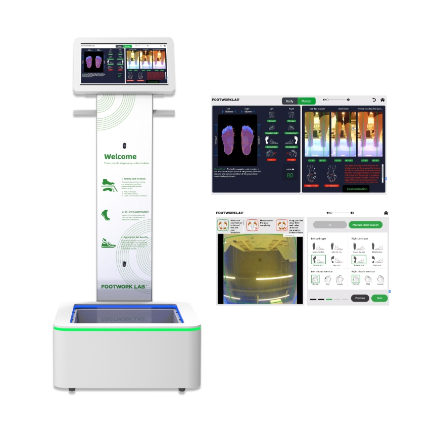 Foot Scanner Gait Analysis Sport Recovery Sports Foot Insole Machine