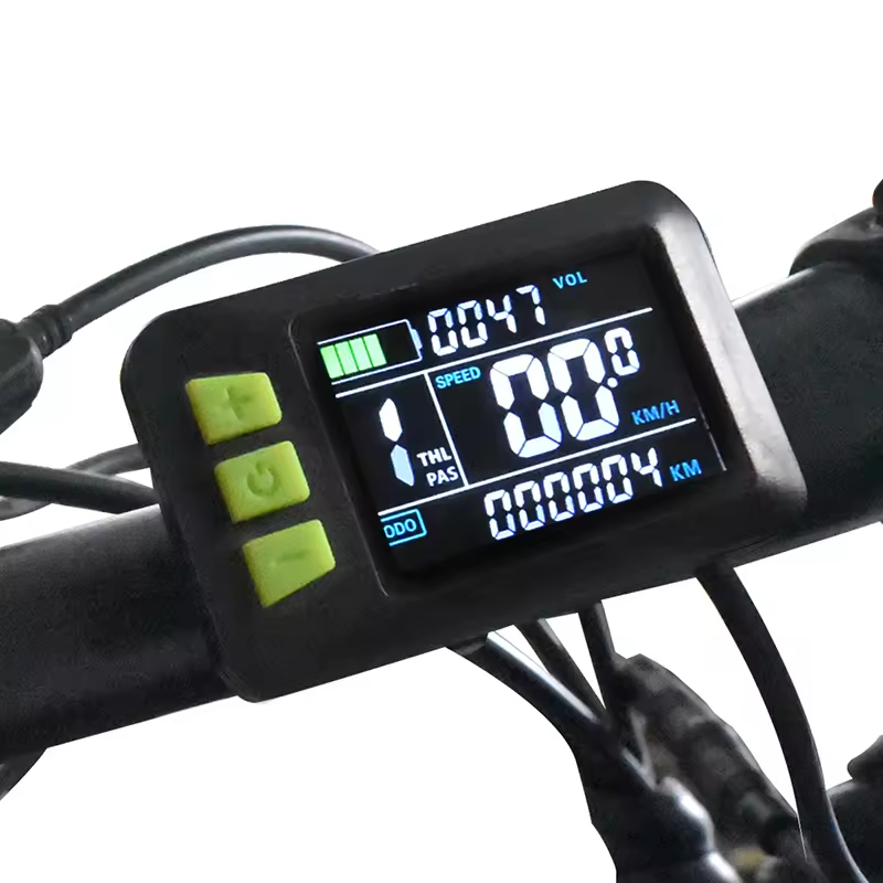 Leisure Cycling Ebike Display with Speed Mileage Bicycle Computer Accessory