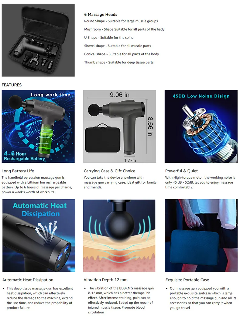 Massage Gun Detail 6