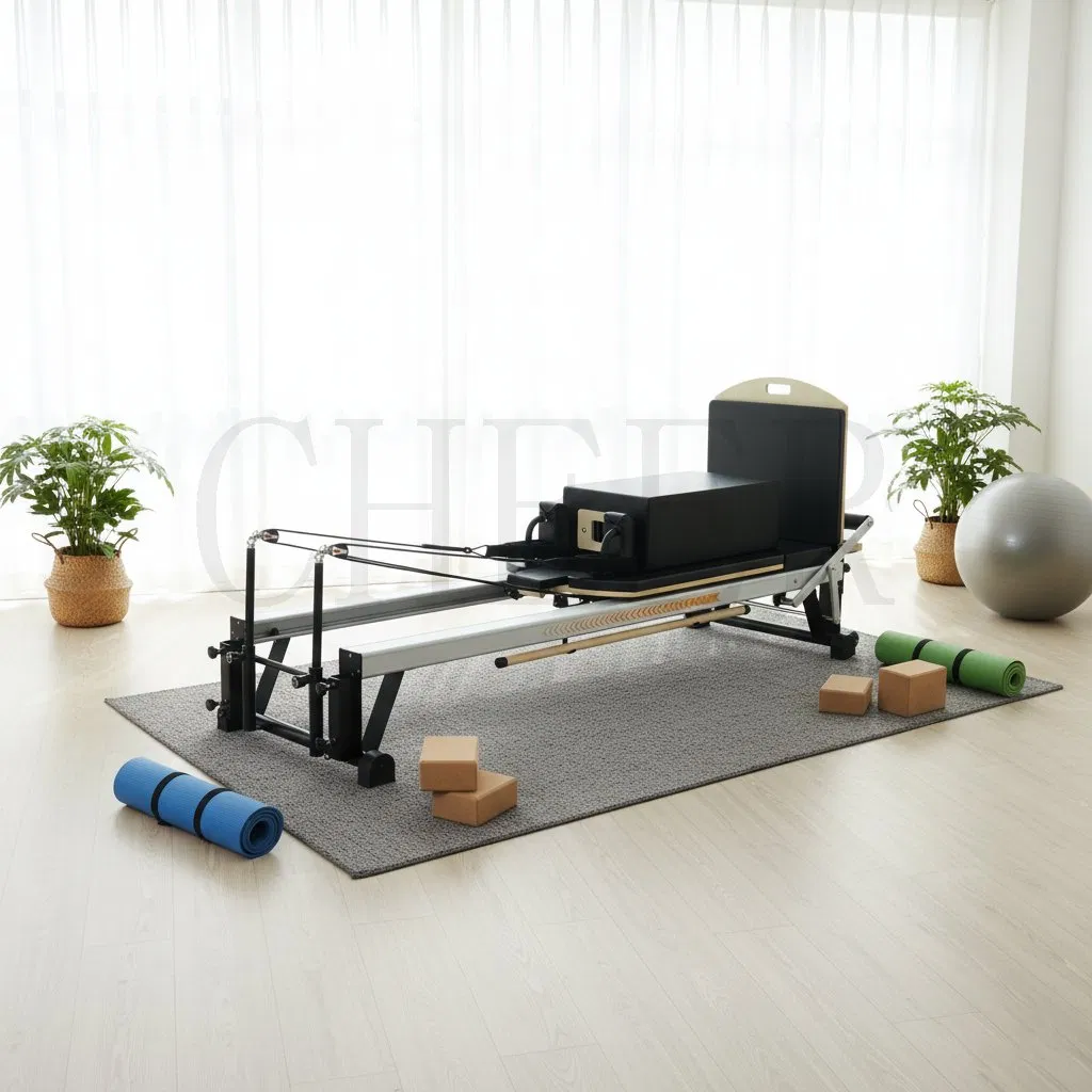 Wholesale Flexibility-Focused Pilates Machine Aluminum Reformer Long Legs Aluminum Pilates Reformer for Yoga Enthusiasts