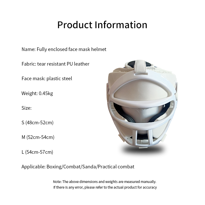 Adjustable Lightweight Taekwondo Head Gear for Kyokushin Training