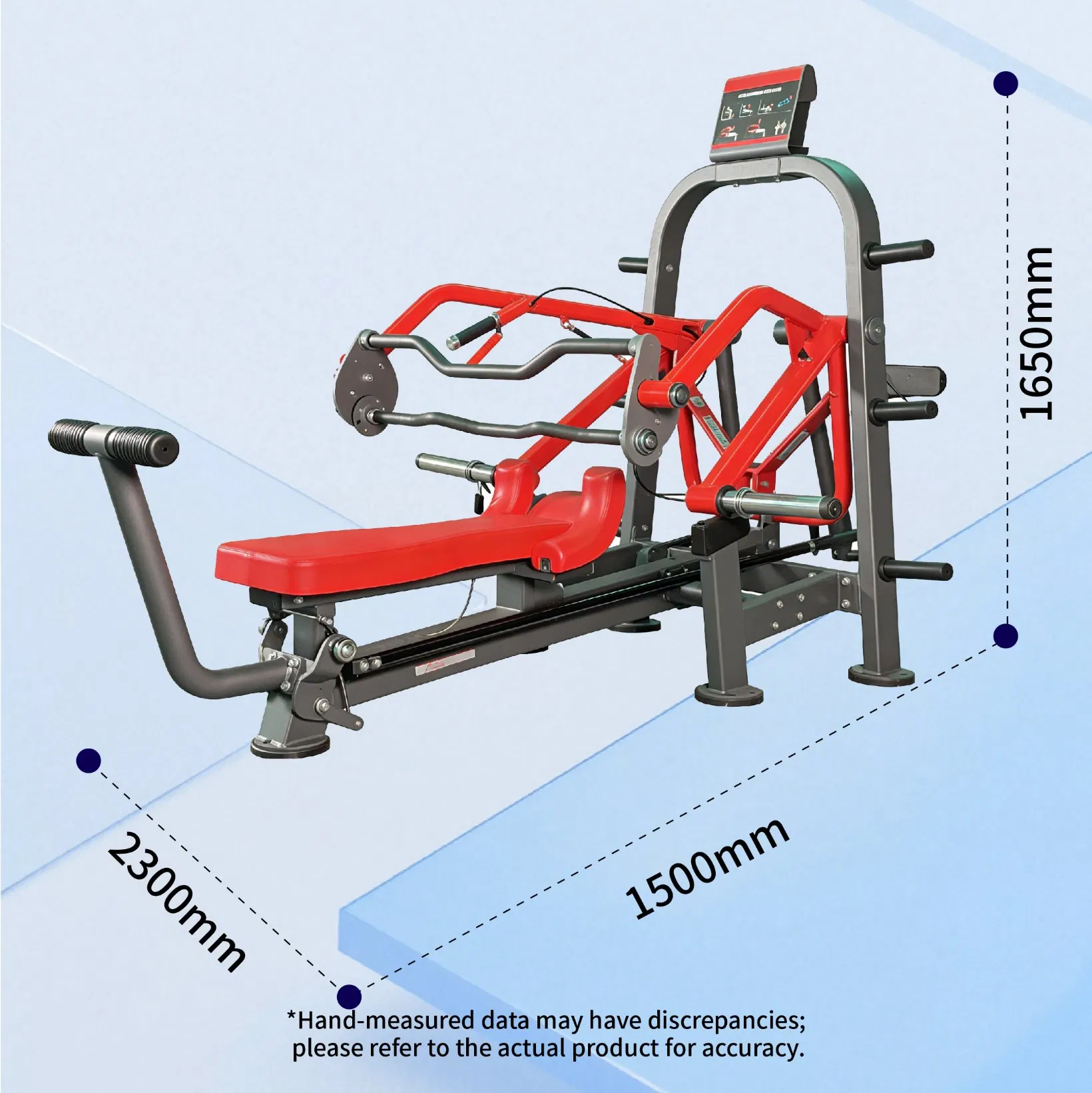 Premium Commercial Heavy-Duty Steel Multi-Position Horizontal Press Machine Corporate Hotel Fitness Center Home Use Gym Equipment