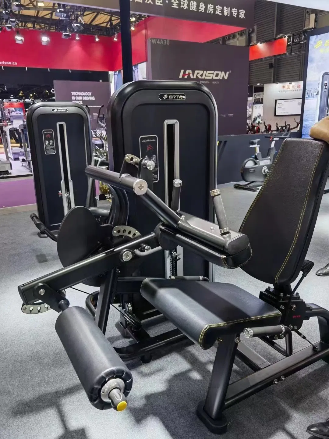 Indoor Gymnastic Commercial Hammer Strength Equipment Body Building Pins Loaded Exercise Gym Sport Machine Fitness Training Leg Curl Leg Extension Gym Equipment