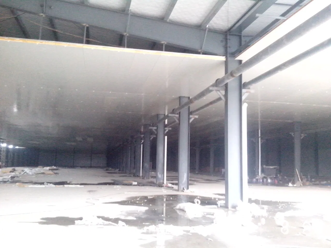 Popular Used Light Steel Structure House/Warehouse/Workshop/Sports Center/Cold Storage