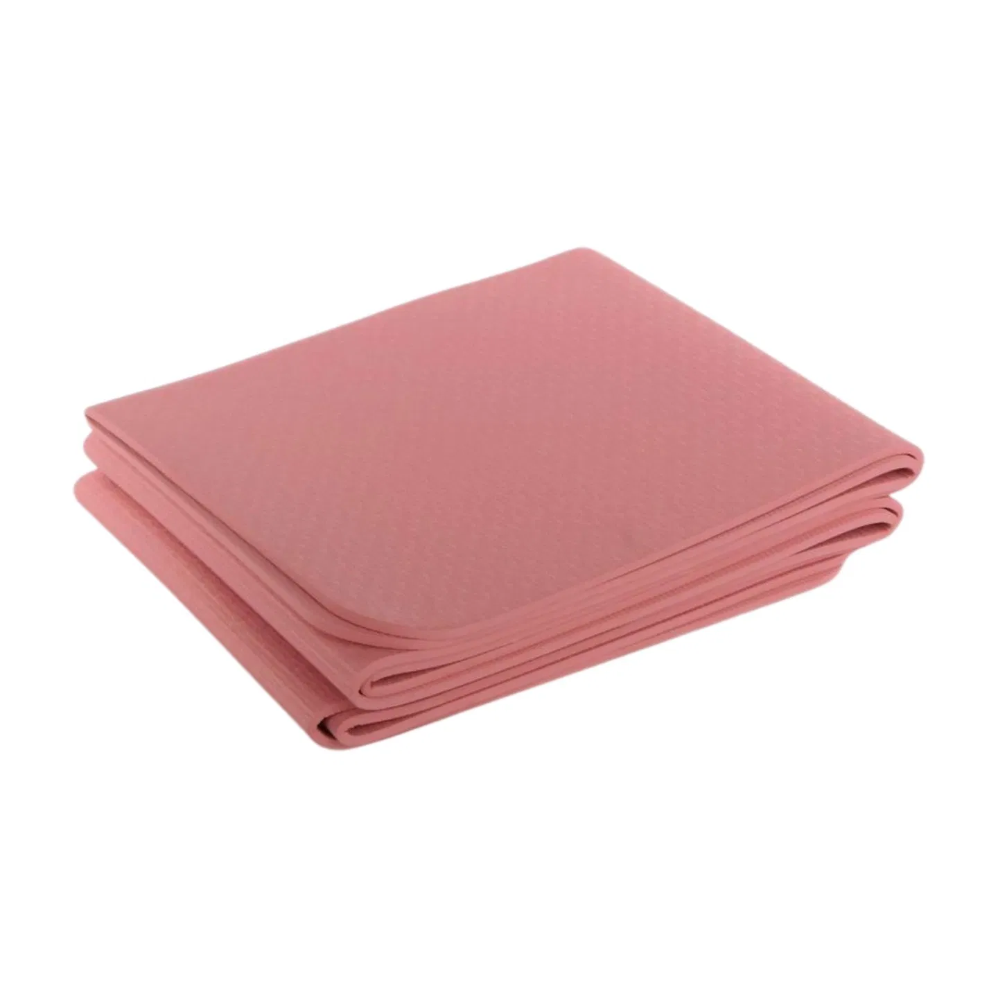 Factory Custom Wholesale Gym Exercise Yoga Mat Eco-Friendly Double Color Layer Yoga Mat Non-Slip TPE Foam Yoga Mat