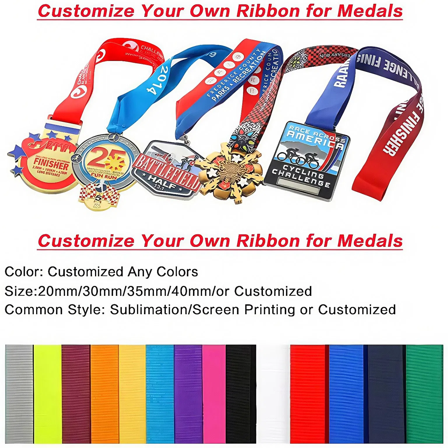 China Professional Manufacturer Gymnastics Powerlifting Taekwondo Running Metal Sport Enamel Custom Medal