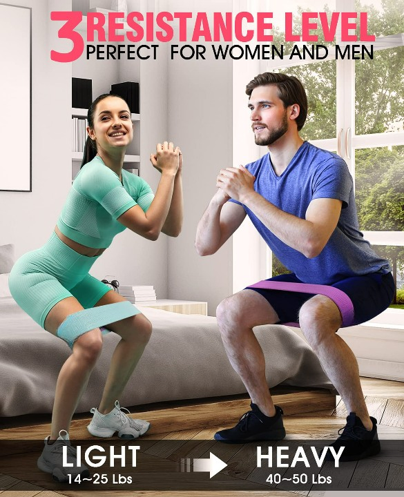 Wholesale Exercise Anti Slip Stretch Hip Yoga Fitness Gym Resistance Bands