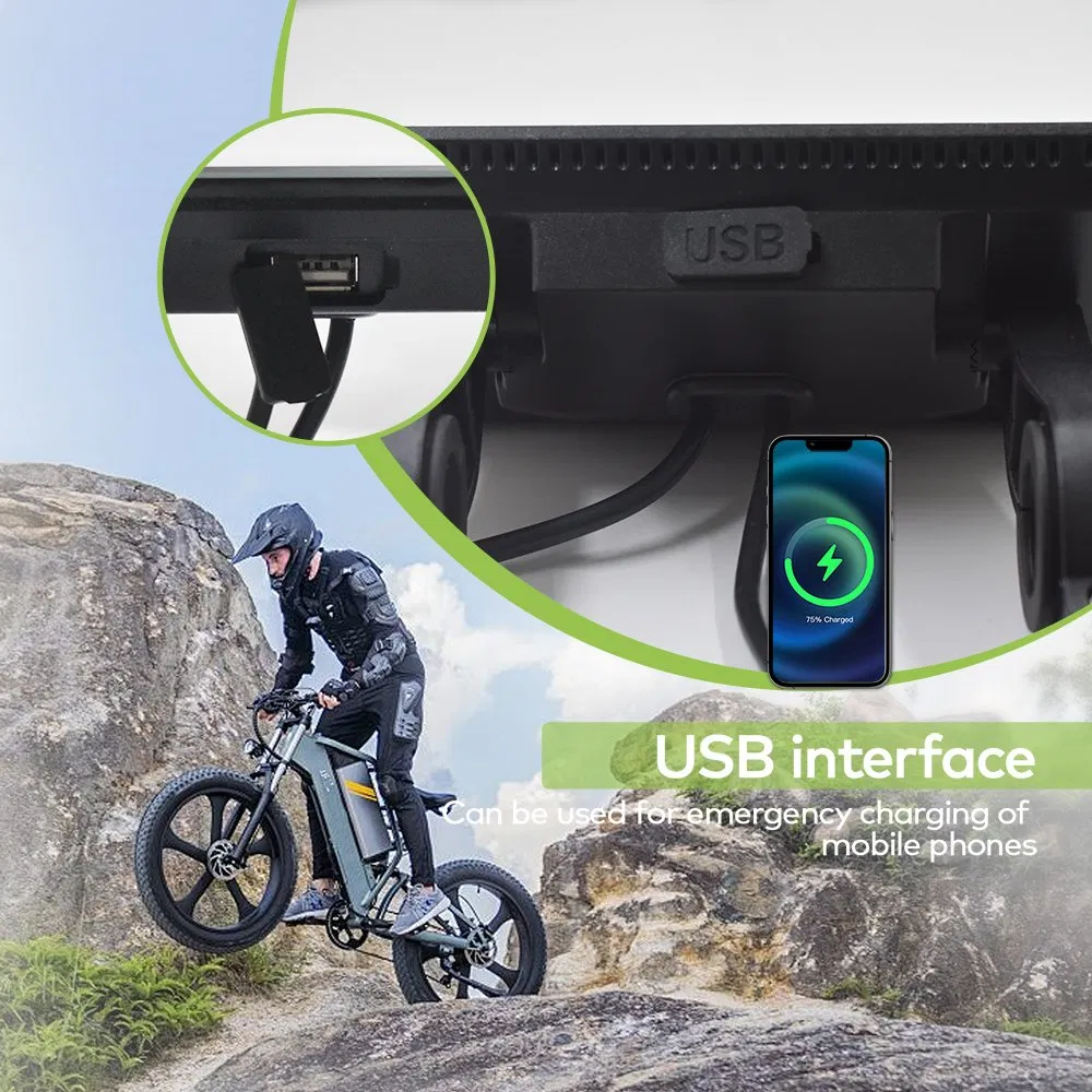 Cycling Computer 5.5inch Bluetooth APP Backlight Property for Ebike Accessories