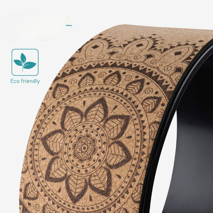 Stretching Flexibility Back Bends Helping Deepen Poses Back Shoulders Chests Yoga Wheel