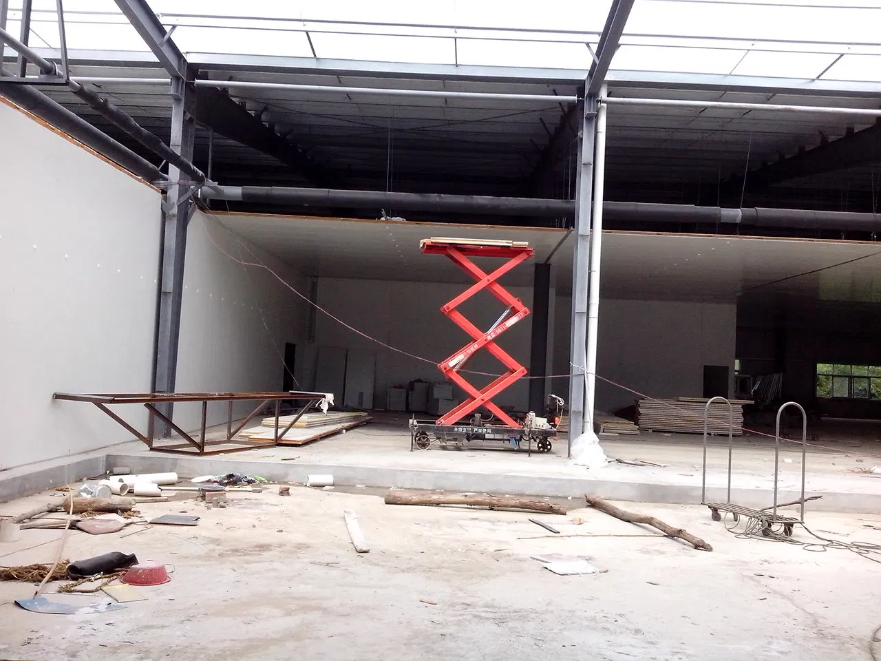 Popular Used Light Steel Structure House/Warehouse/Workshop/Sports Center/Cold Storage