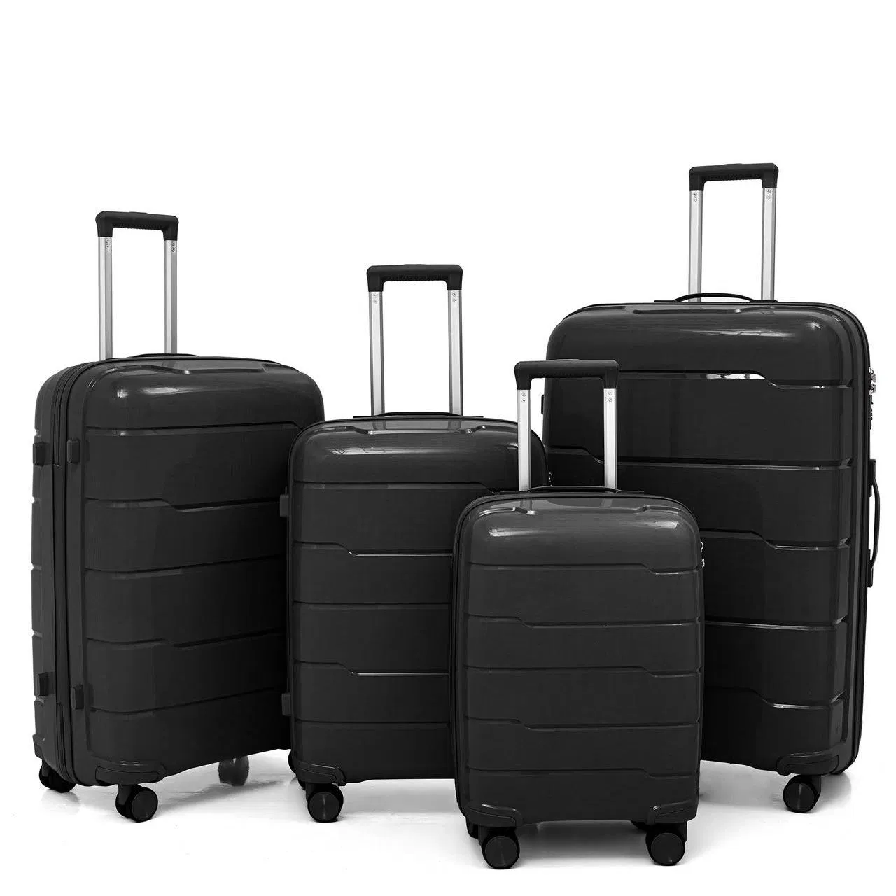Durable 5-Piece Luggage Gear for Impact-Resistant Family Adventures
