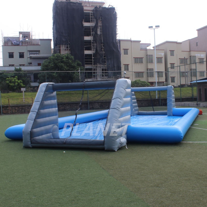 Outdoor Sports Game PVC Inflatable Football Field for Kids and Adults