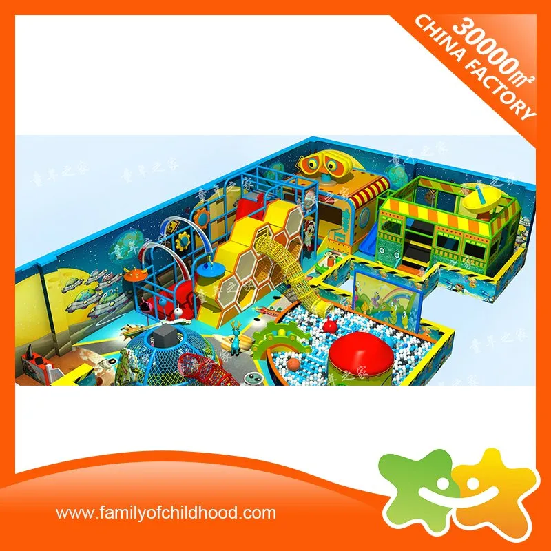 Wall-E Theme Indoor Plastic Kids Play Area