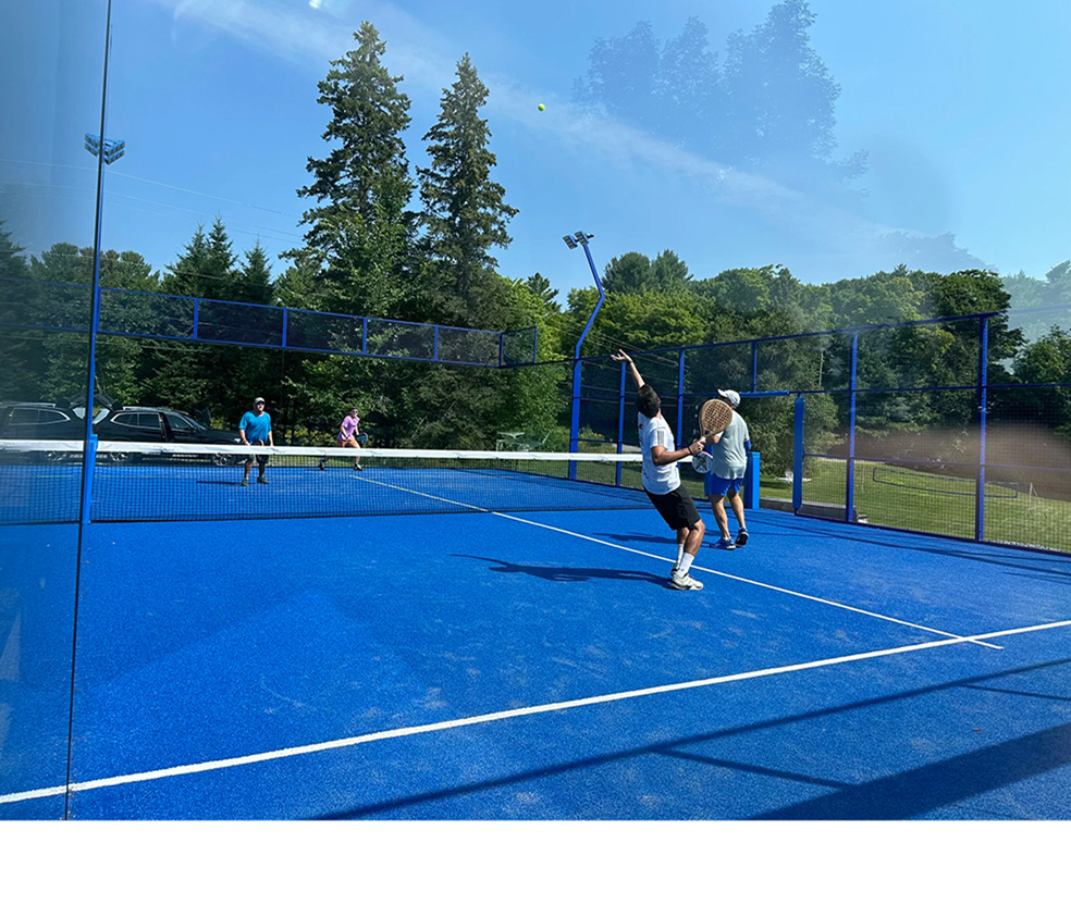 Efficient Tempered Safety Glas Padel Court for Sports Competition