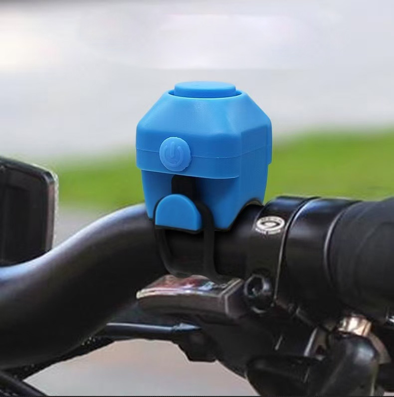 Bike Electronic Loud Horn 130 dB Warning Safety Electric Bell Siren Bicycle Handlebar Alarm Ring Bell Cycling Accessories