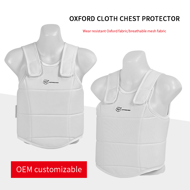High-Quality Karate Chest Gear for Xs/S/M/L/XL Martial Arts Practitioners