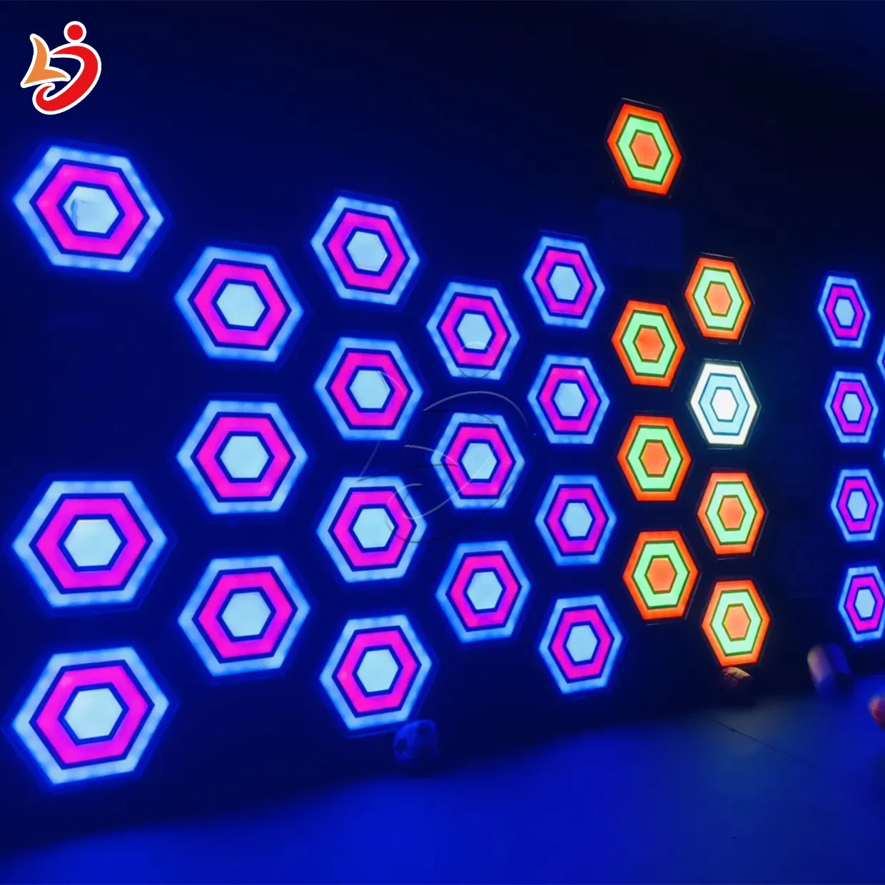 Interactive Team Sport Throwing Balls Active LED Game Amusement Park Machine