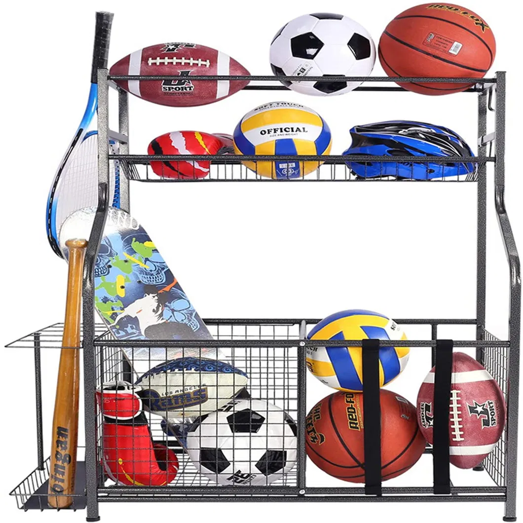 Sports Gear Storage Rack