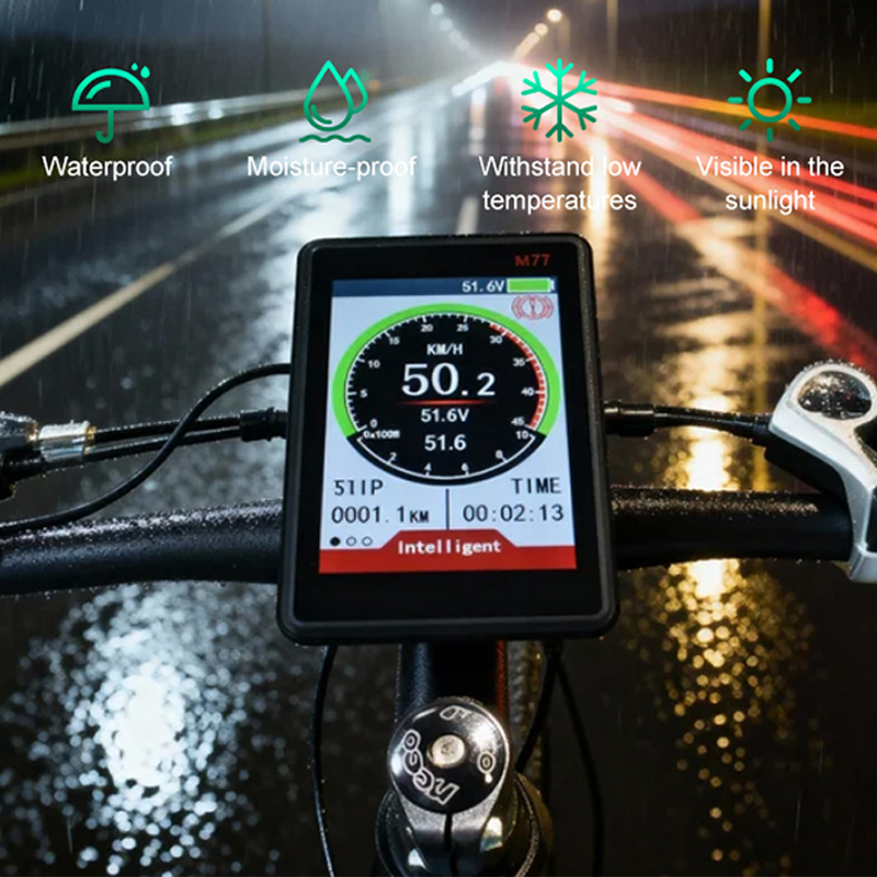 Odometer Applicable to Uart2 Embedded Electric Bike Cycling Computer Bicycle Speedometer Odometer E Bike Accessories
