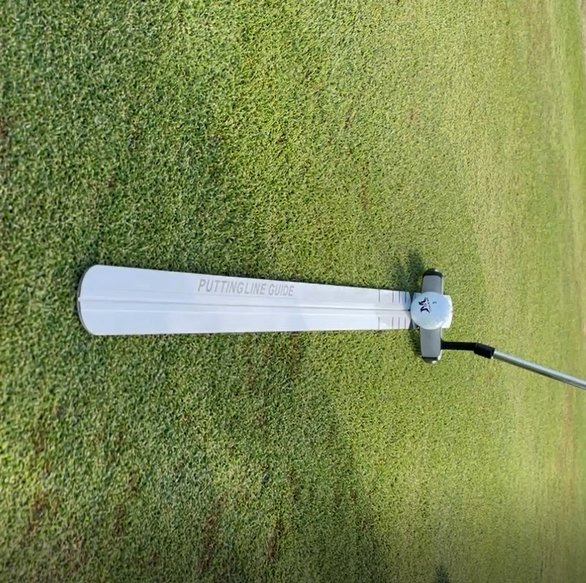 OEM Golf Putting Alignment Rail, Alloy Steel Golf Trainer Aid for Putting Green