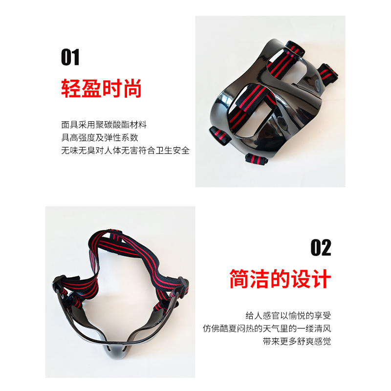 Adult Karate Face Protector Durable Martial Arts Head Face Gear