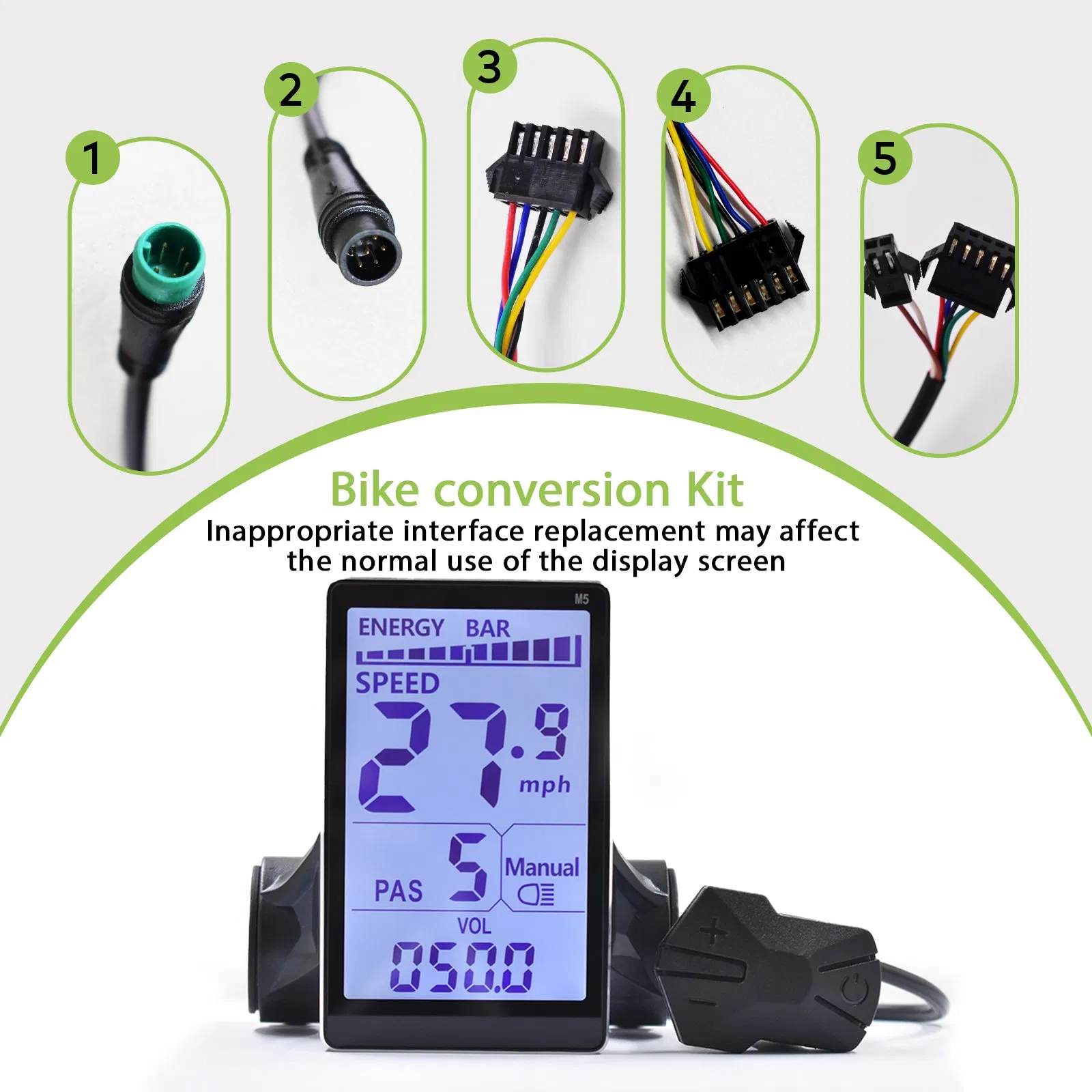 Scooter Parts Electric Scooter Cycling Accessories Fatbike Scherm LCD Screen