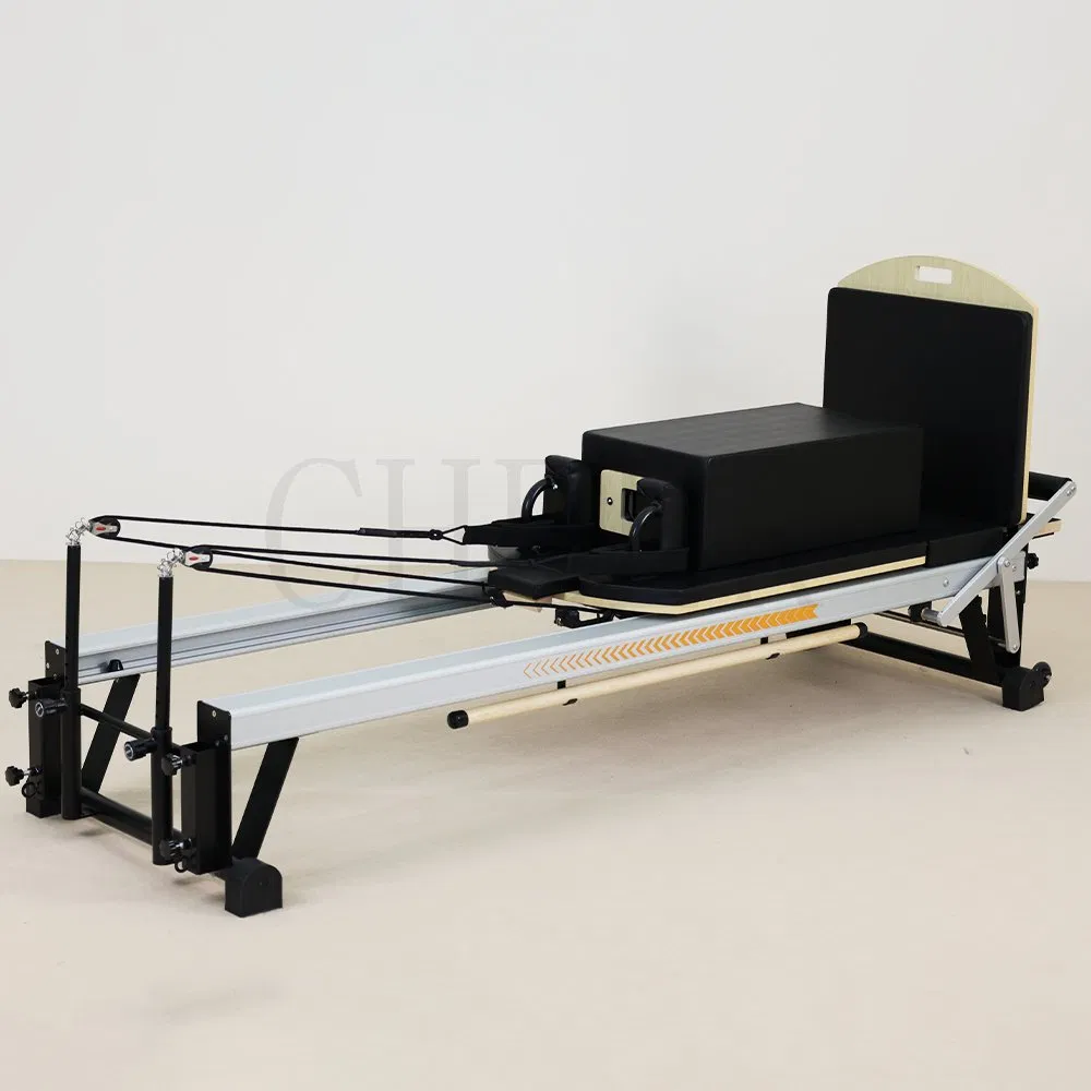 Wholesale Flexibility-Focused Pilates Machine Aluminum Reformer Long Legs Aluminum Pilates Reformer for Yoga Enthusiasts