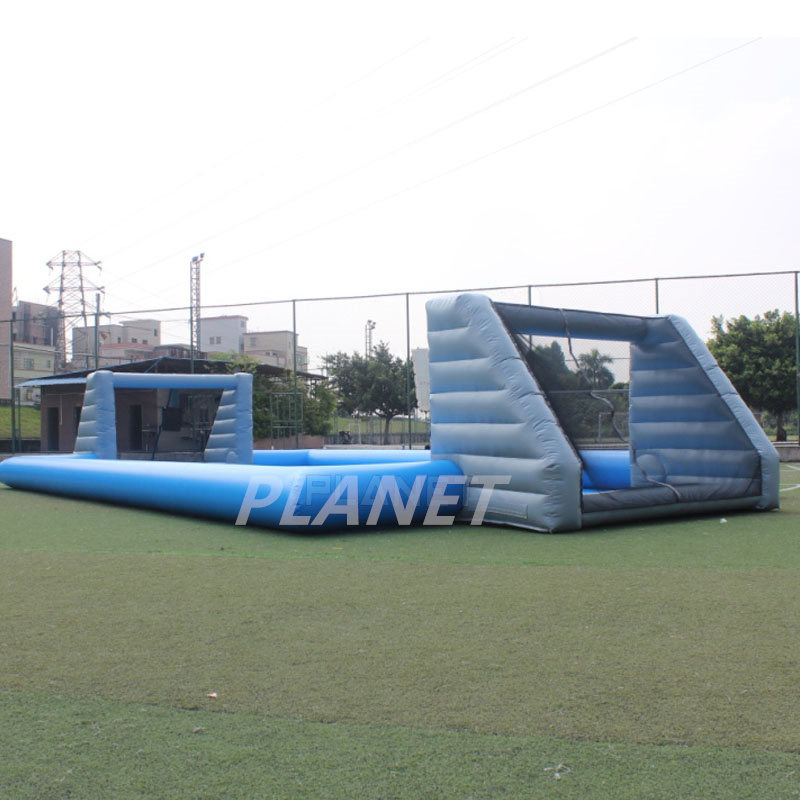 Outdoor Sports Game PVC Inflatable Football Field for Kids and Adults