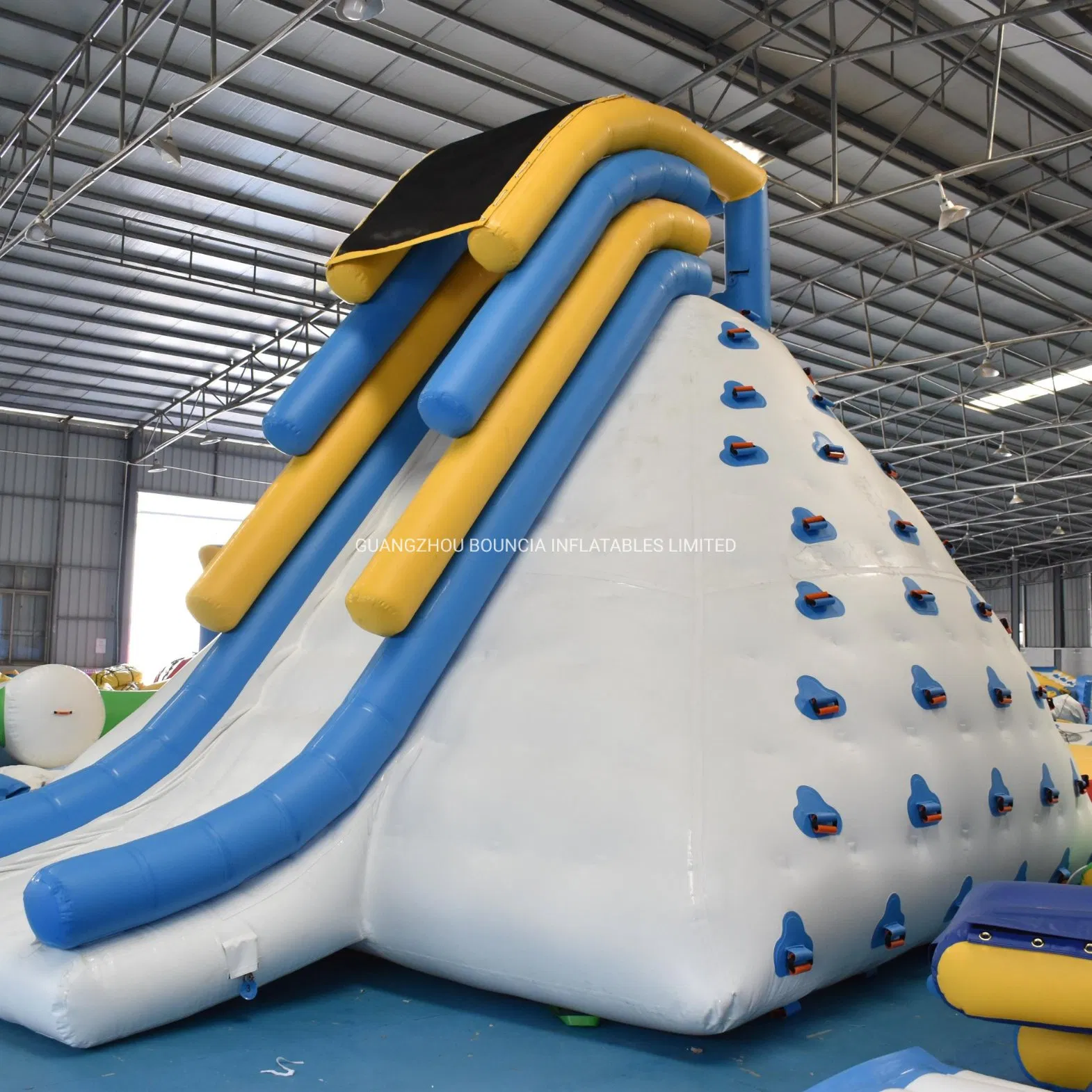 Water Park Amusement Equipment Inflatable Iceberg with Slide Inflatable Sports