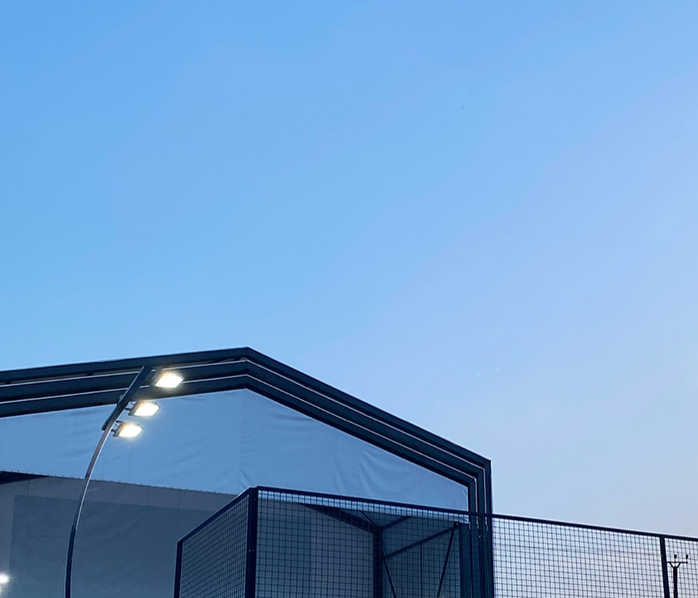 Efficient Tempered Safety Glas Padel Court for Sports Competition