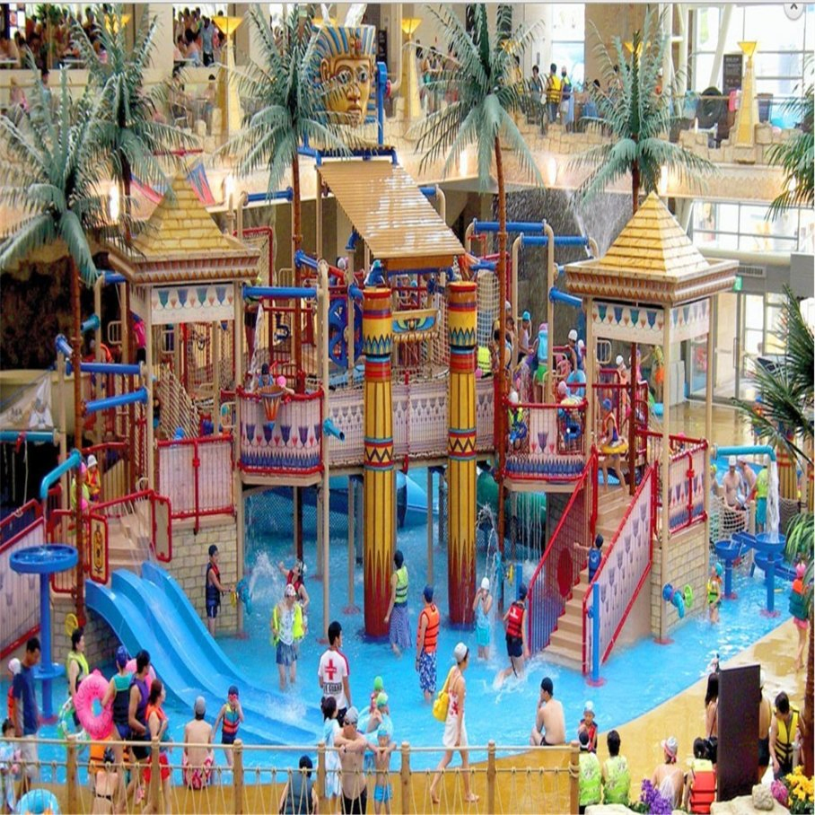 Water Sports Equipment Fibreglass Pool Slide Teenager and Adults Indoor Playground