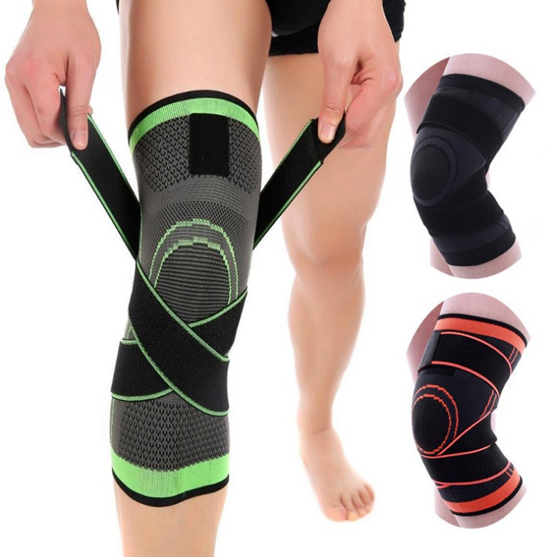 2024 Hot Sale Exercise Machine Fitness Sports Safety Product Compression Fit Support Oint Pain and Arthritis Relief Knee Protectors Pad Support Brace