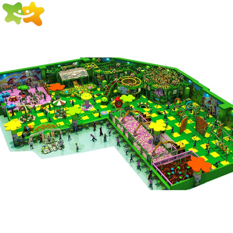 Large Jungle Style Multifunctional Indoor Play Centre Equipment for Sale