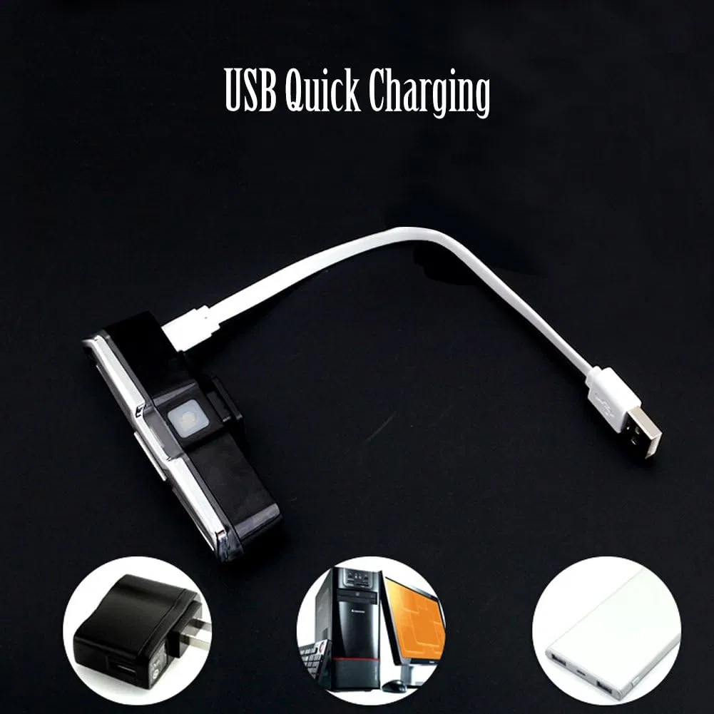 Rear Light, Ultra Bright USB Rechargeable High LED Tail Light Accessories for Cycling Mountain (Red+Blue+White)