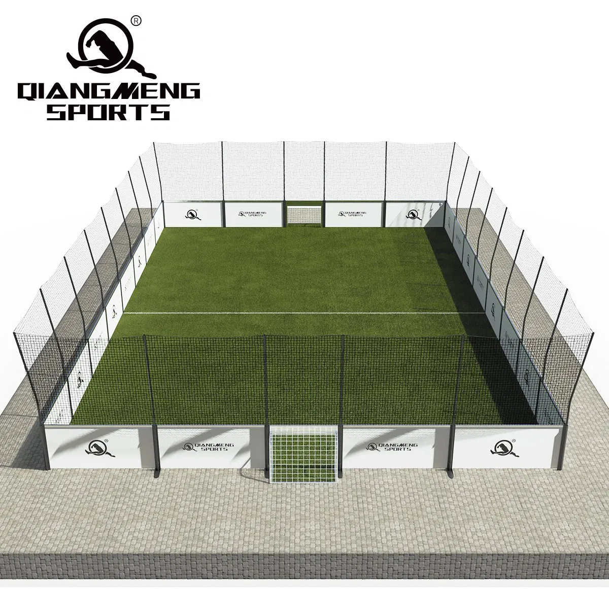 Caged Soccer Field Multi-Functional Indoor and Outdoor Court Sports Equipment