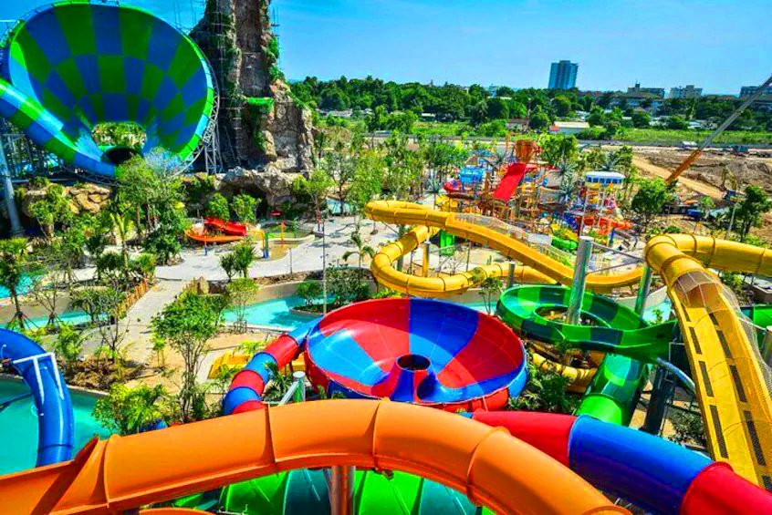 Amusement Park Facility Pool Fiberglass Water Slide Water Sports Equipment