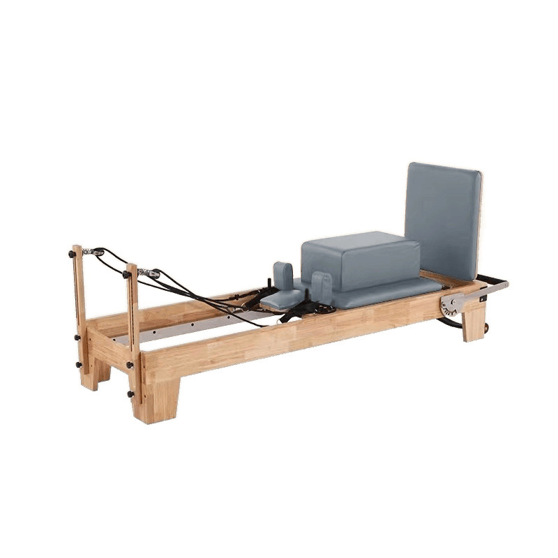 High Quality Custom Yoga &amp; Pilates Reformer Professional Fitness Training Machine Wood Stable Exercise Studio Equipment in a Box