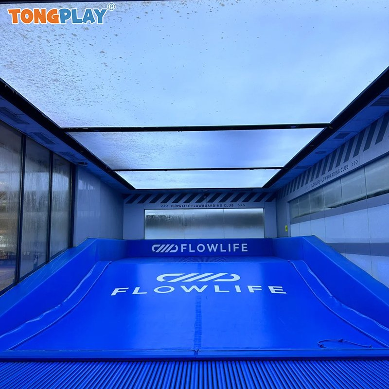 Water Fun Sports Amusement Park Kids Playground Equipment Tube Fiberglass Slide