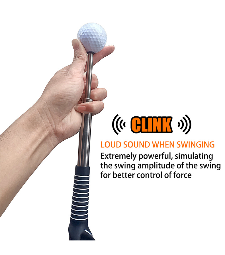 Ideal Golf Swing Training Aid for Indoor &amp; Outdoor Use Warm-up Practice Stick
