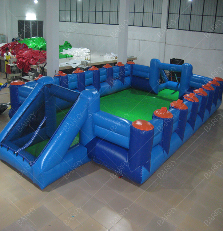 Outdoor Sport Game PVC Material Soap Inflatable Water Football Soccer Field
