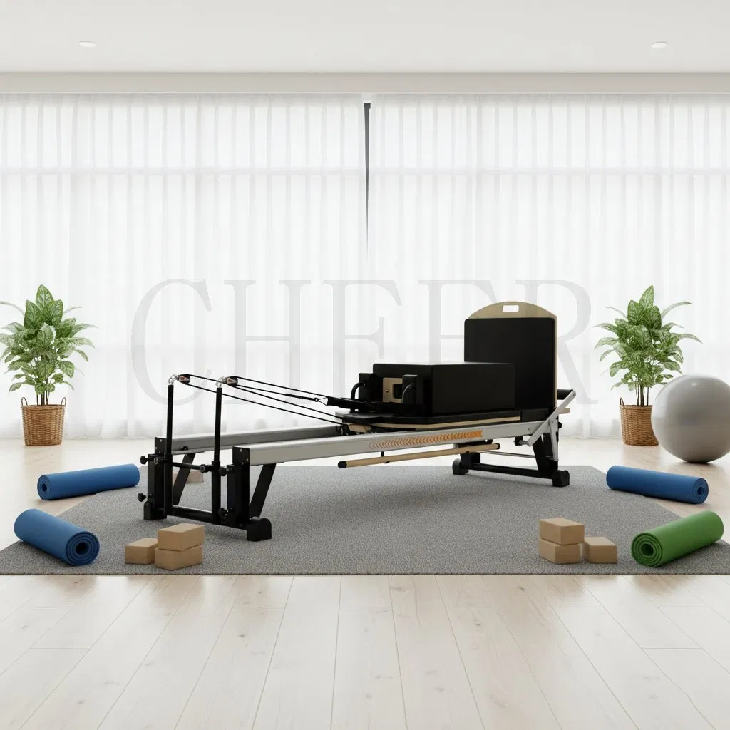 Wholesale Flexibility-Focused Pilates Machine Aluminum Reformer Long Legs Aluminum Pilates Reformer for Yoga Enthusiasts