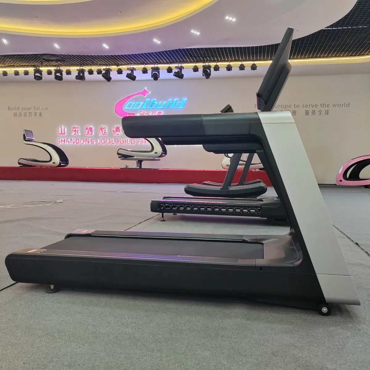 Commercial Treadmill Touch Screen Electric Gym Running Machine for Cardio Fitness Equipment