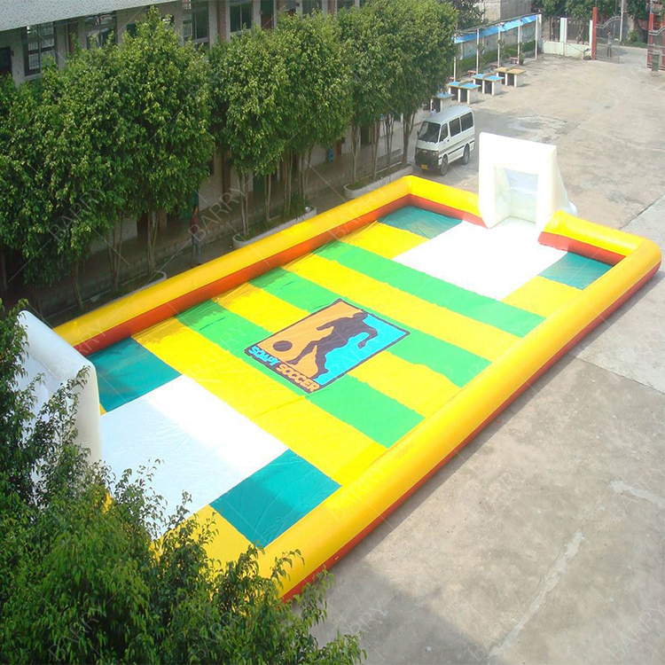 Hot Sale Excellent Quality Inflatable Football Pitch Inflatable Soccer Sports Field